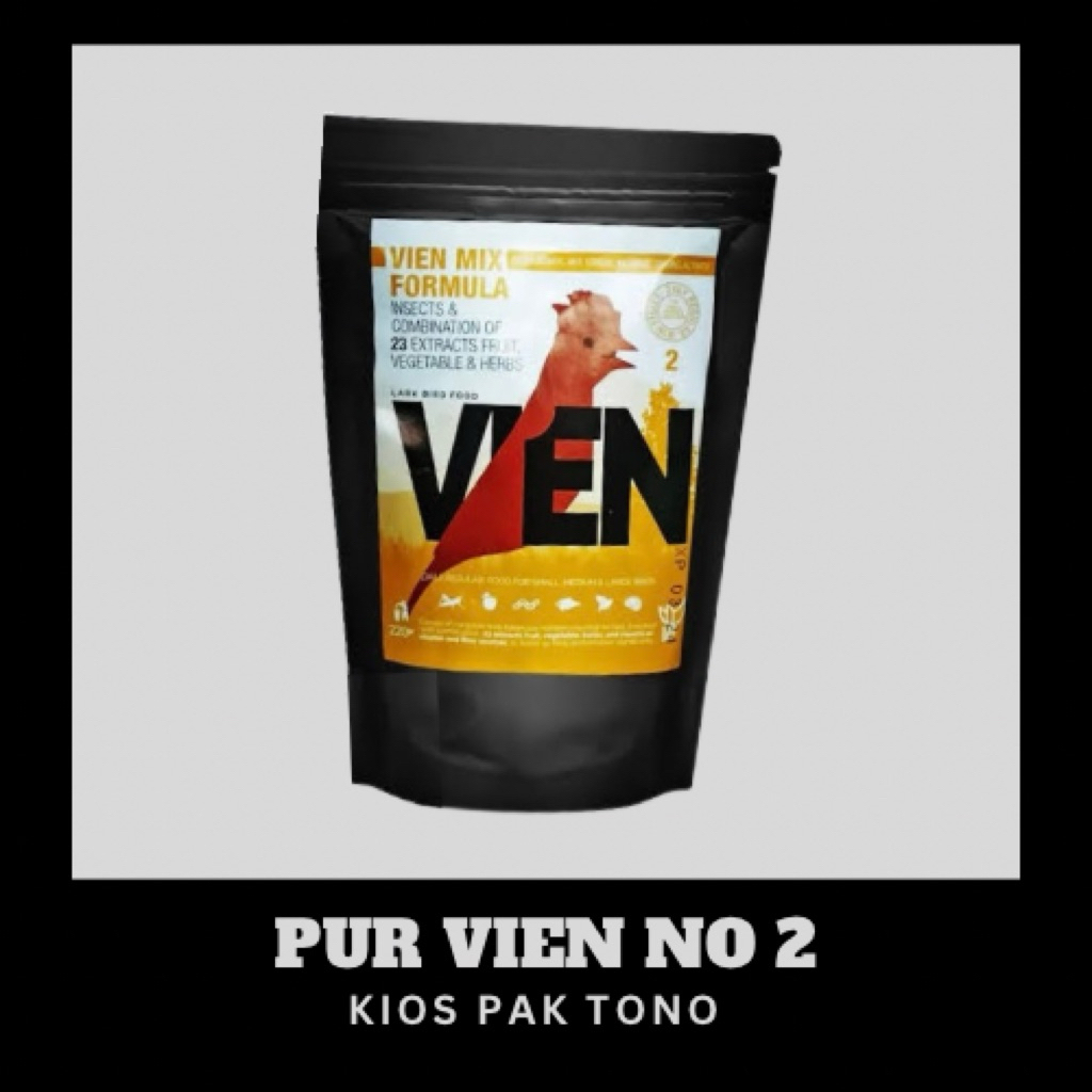 Pur Vien Branjangan No.2 (220 gr) | Original | Voer Premium Burung Branjangan & Lark