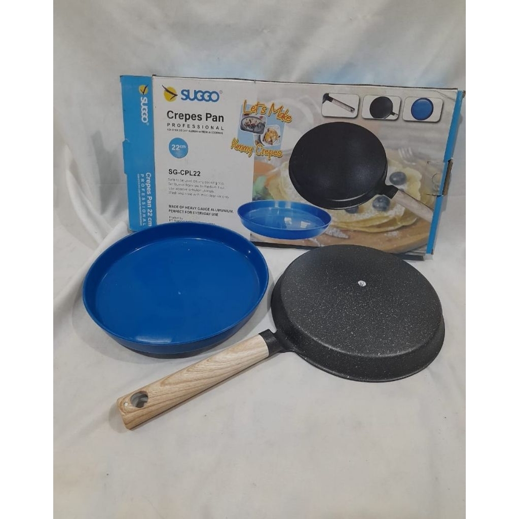 Suggo crepes pan 22cm + loyang