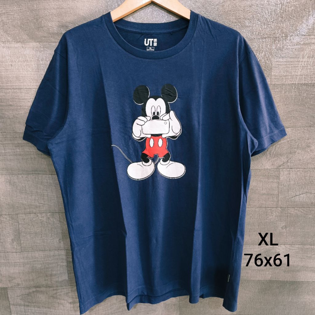 Kaos T-Shirt UT Micky Navy