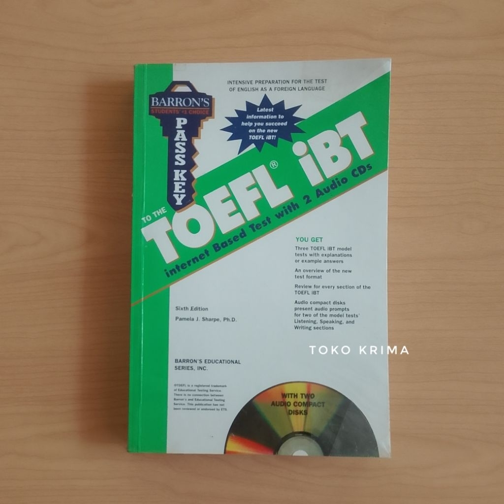 Preloved Buku Bekas TOEFL iBT