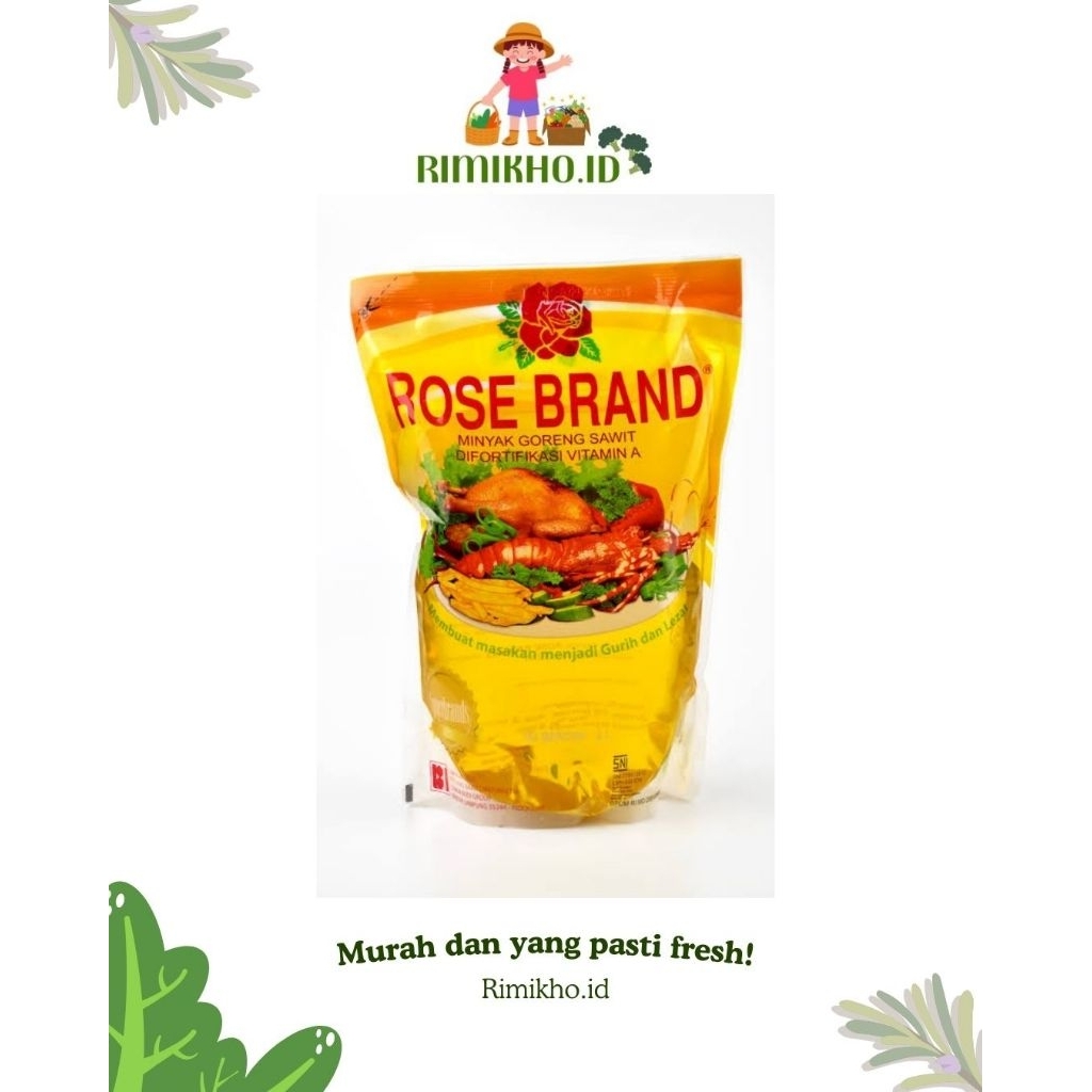MINYAK ROSE BRAND 2 LITER