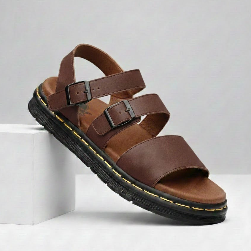 Sandal Kulit Asli Docmart Pria Terbaru - BARA