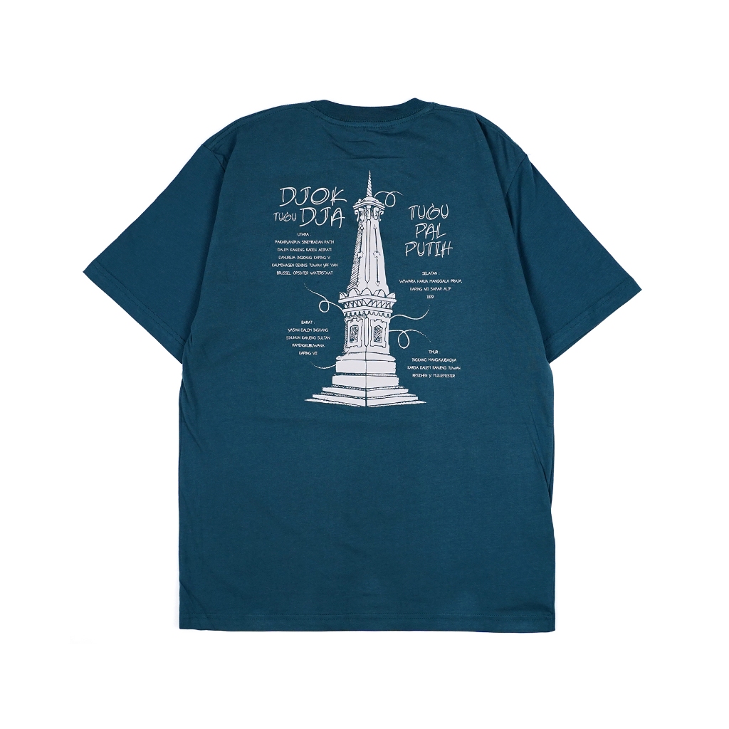 Dagadu Kaos Pria Lengan Pendek Reguler Sketsa Cotton Combed 24S