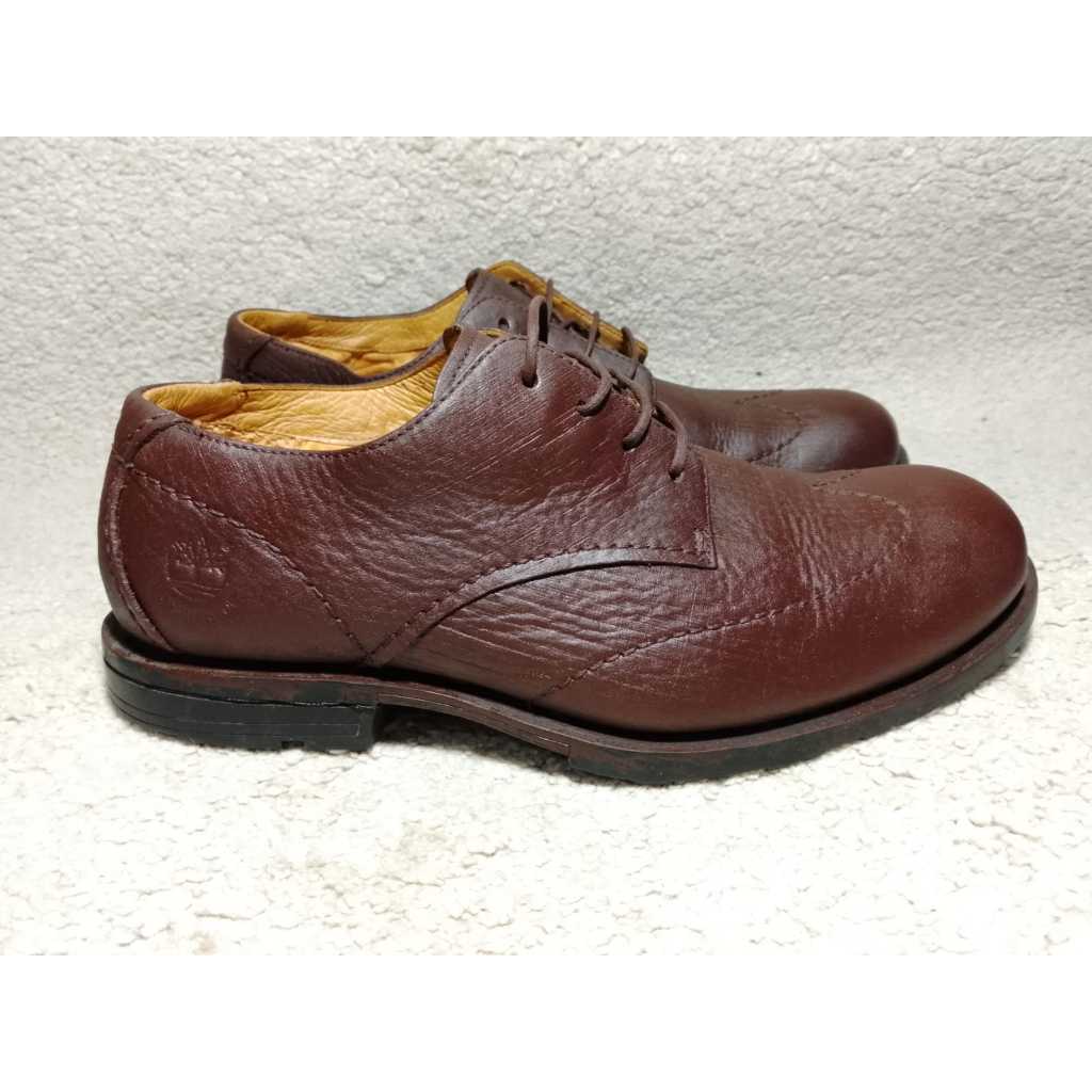 TIMBERLAND Genuine Leather Low Boots Sepatu Pria AUTHENTIC WITH TAG