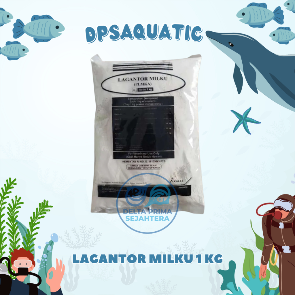 LAGANTOR MILKU 1 KG - Mineral Premix AD3E Untuk Penggemukan Dan Sapi Perah.