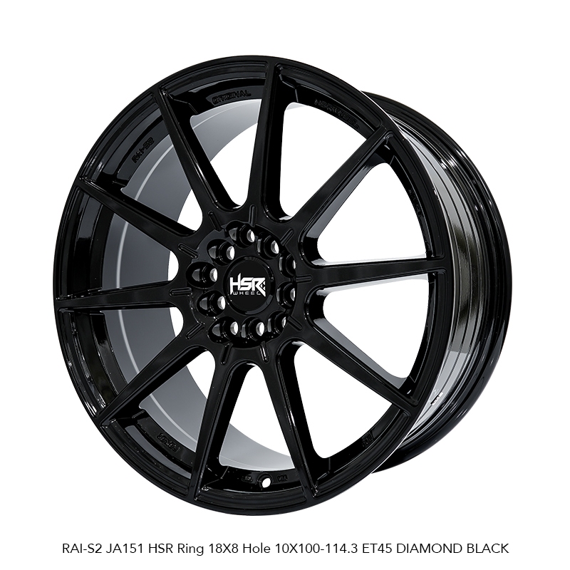 Velg Racing Mobil New Avanza/Veloz Ring 18 HSR Wheel Ameth Plus ban Accelera