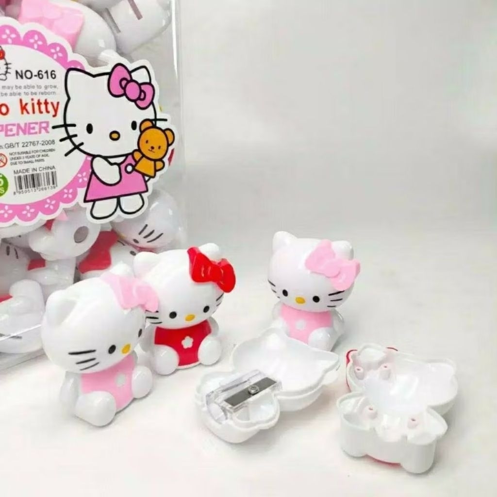 rautan/ serutan/rautan pensil karakter fancy / RAUTAN HELLO KITTY