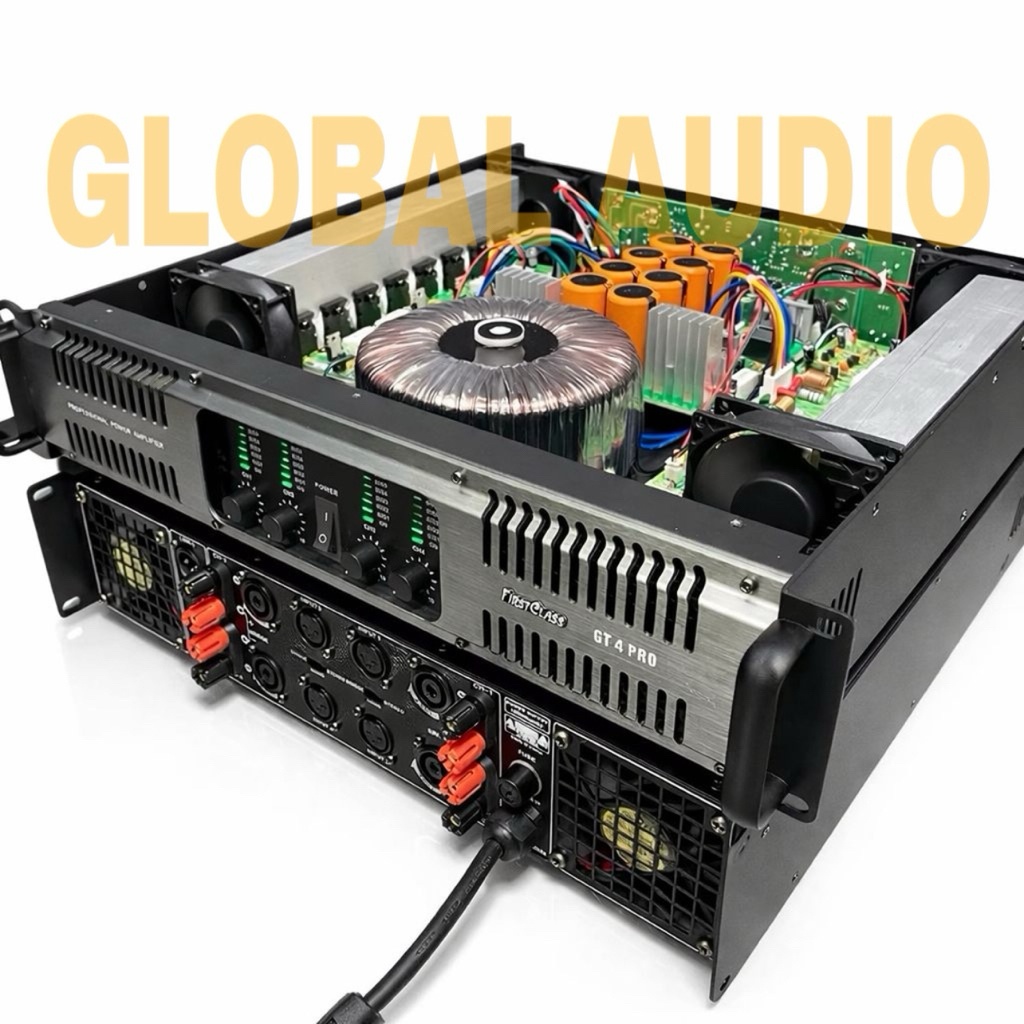 Power Amplifier Firstclass GT4 PRO Original 4 Channel 1000watt x 4 Firstclass GT 4 PRO FC Gt4pro Bag
