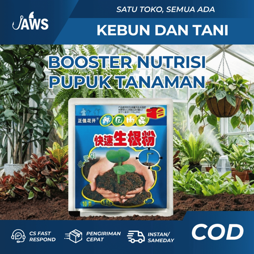 Penumbuh Akar Tanaman Root Booster Obat Hormon Akar Tanaman Pupuk