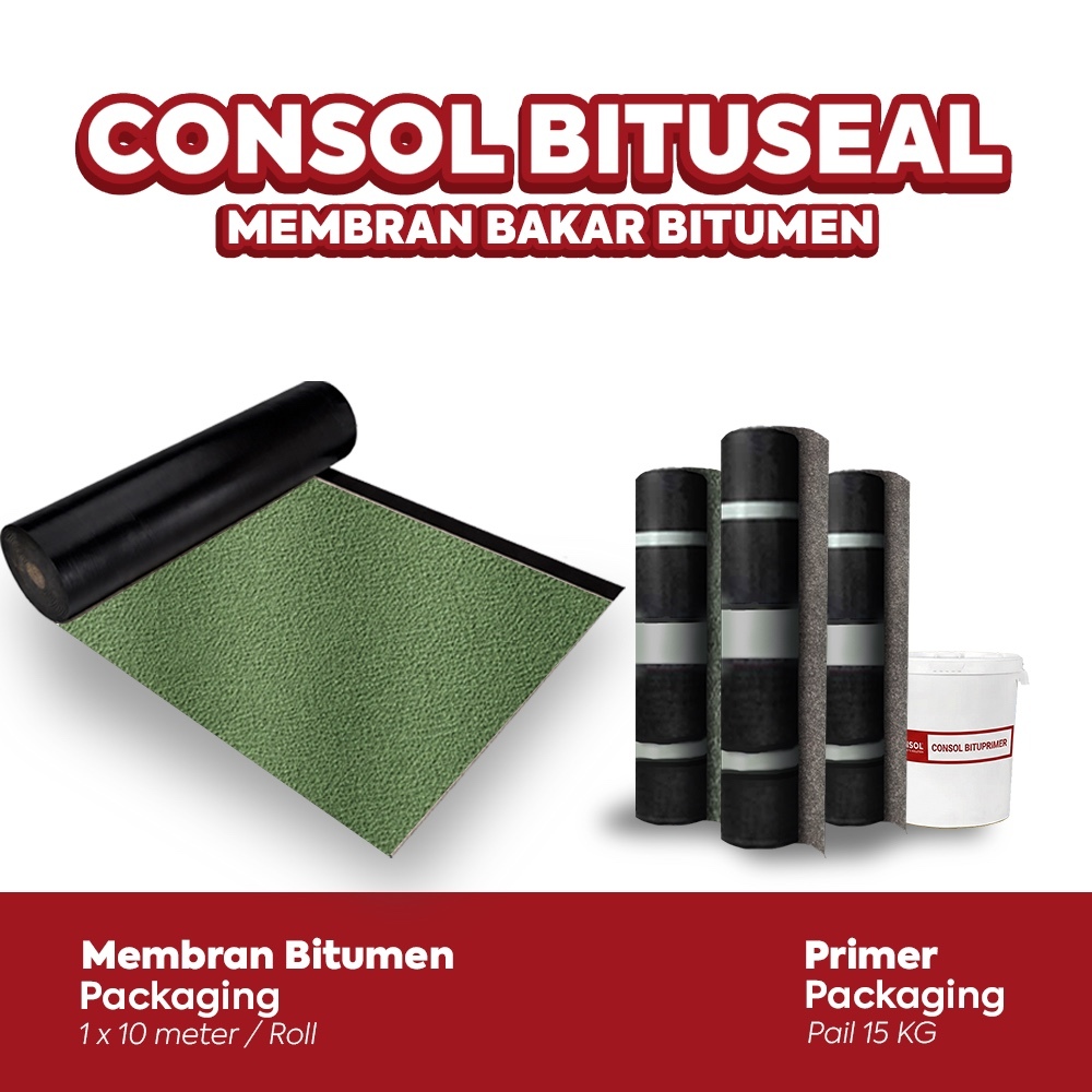 CONSOL BITUSEAL Membran Bakar Waterproofing Bitumen