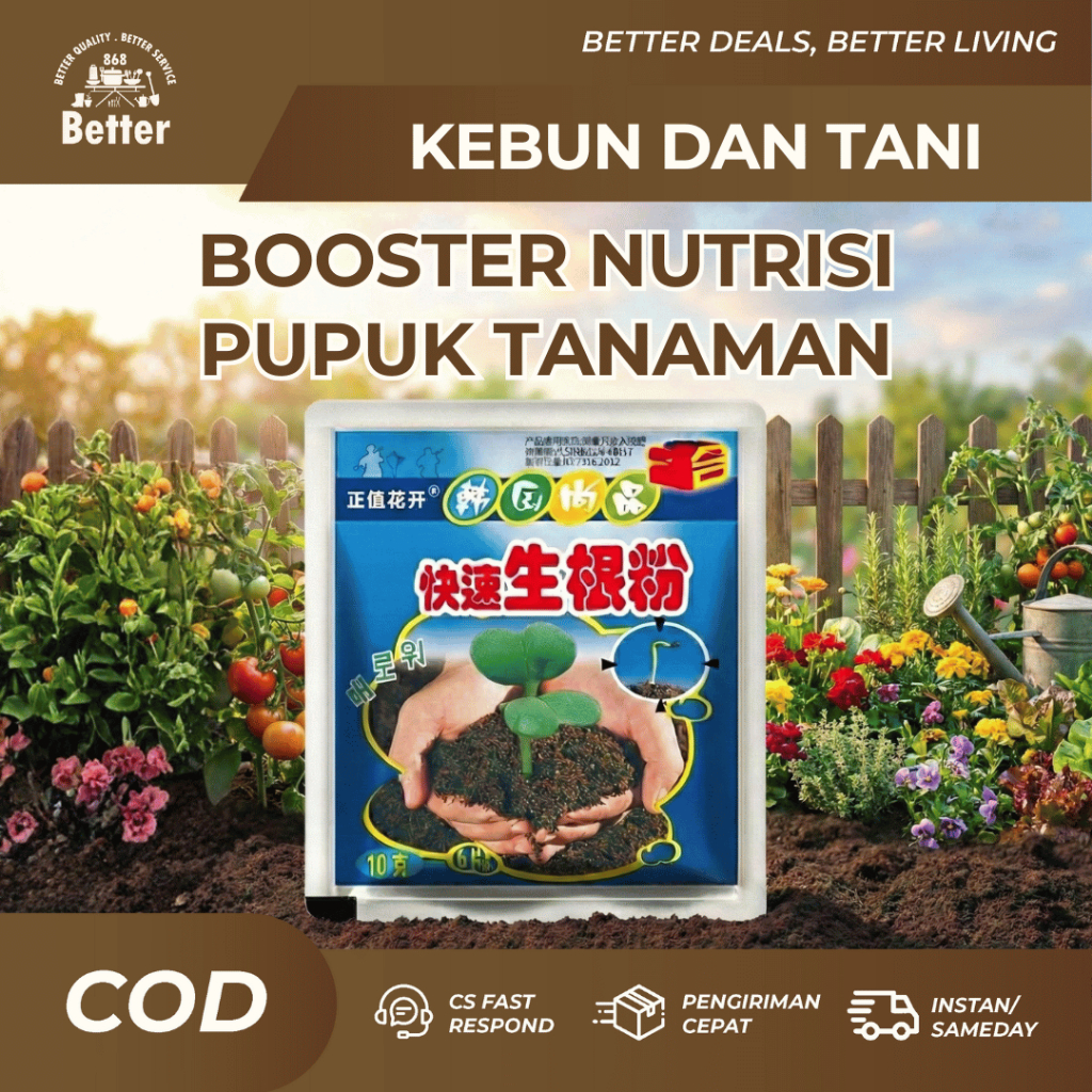 Booster Obat Penumbuh Hormon Akar Tanaman Root Booster Nutrisi Pupuk Tanaman