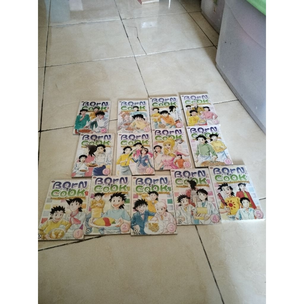 Komik Daisuke Terasawa - Born To Cook : Mister Ajikko The Next Generation 1-13 (End)