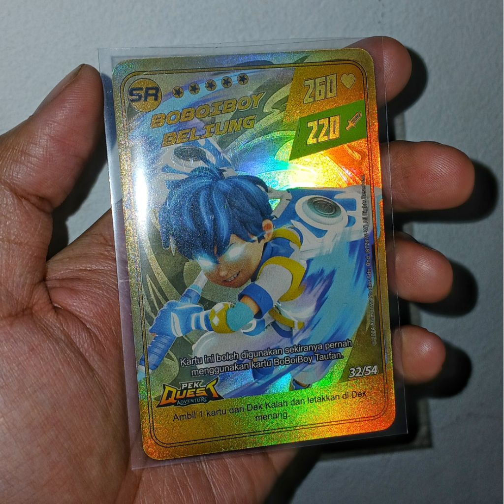 UNSEAL BOBOIBOY GALAXY CARD BELIUNG SR