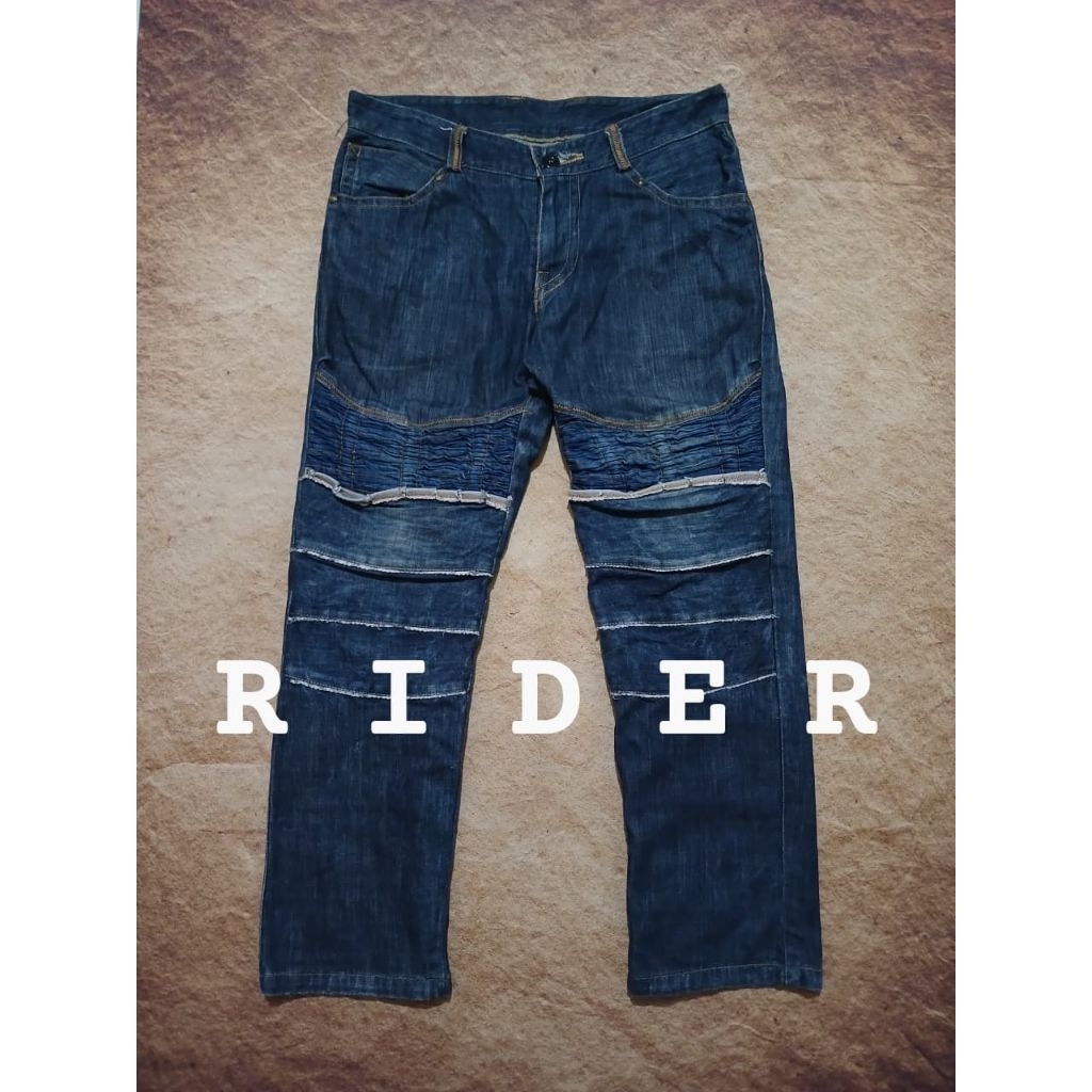 jeans rider bahan denim tebal bekas recomend