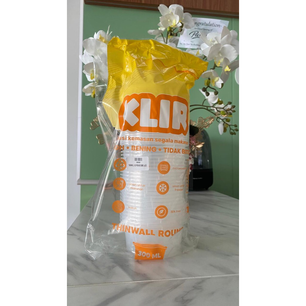 Thinwall Klir round 300ml