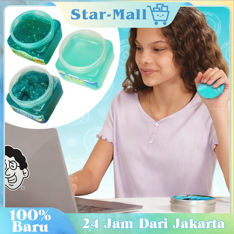 Icy Blue Slime By / Slime Puding Tofu / Candy Explosion Slime