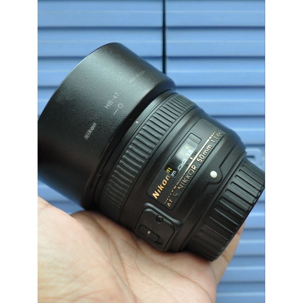 Lensa nikon Afs 50mm f1.8 G