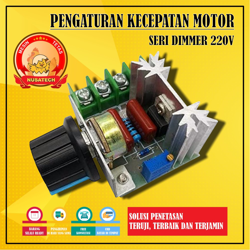 Dimmer AC 220 Volt 2000 Watt / 220V 2000W