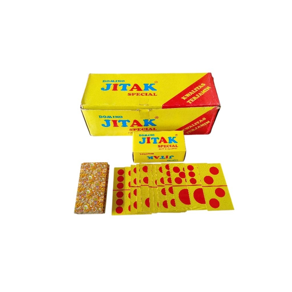 MAINAN KARTU DOMINO MEREK JITAK / KARTU GAPLEK