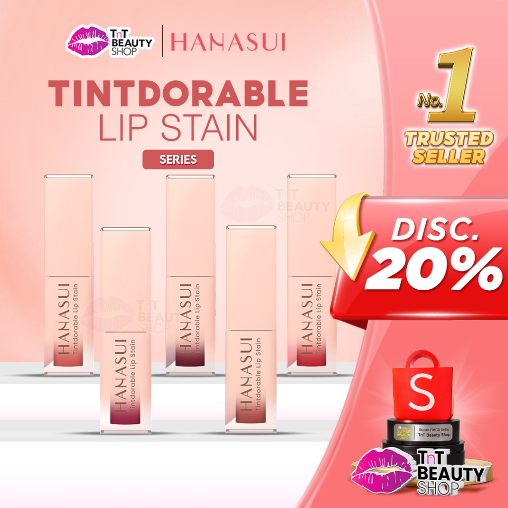 Hanasui Tintdorable Lip Stain Lip Tint LIPTINT | TnT Beauty Shop - NUZ