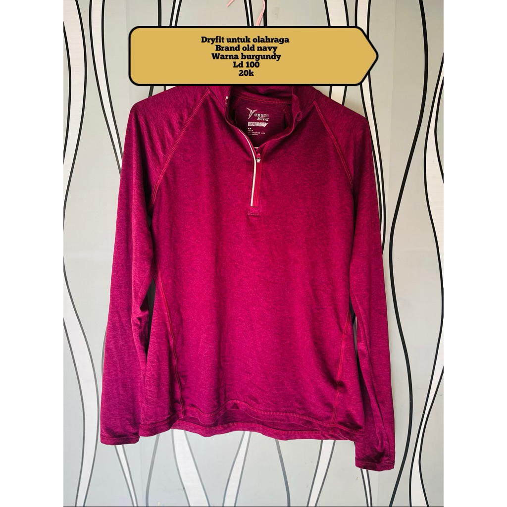 dryfit preloved old navy