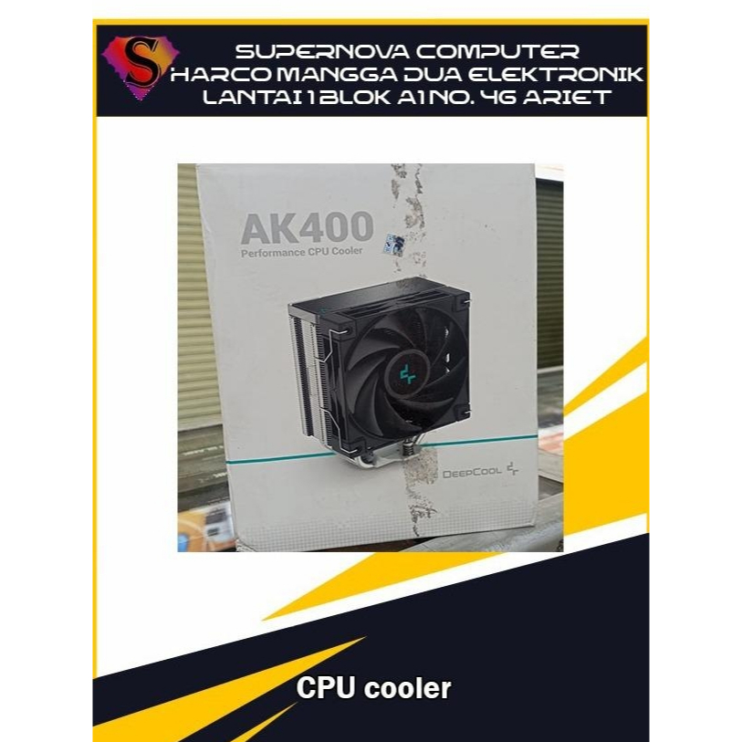 CPU cooler AK400 deepcool