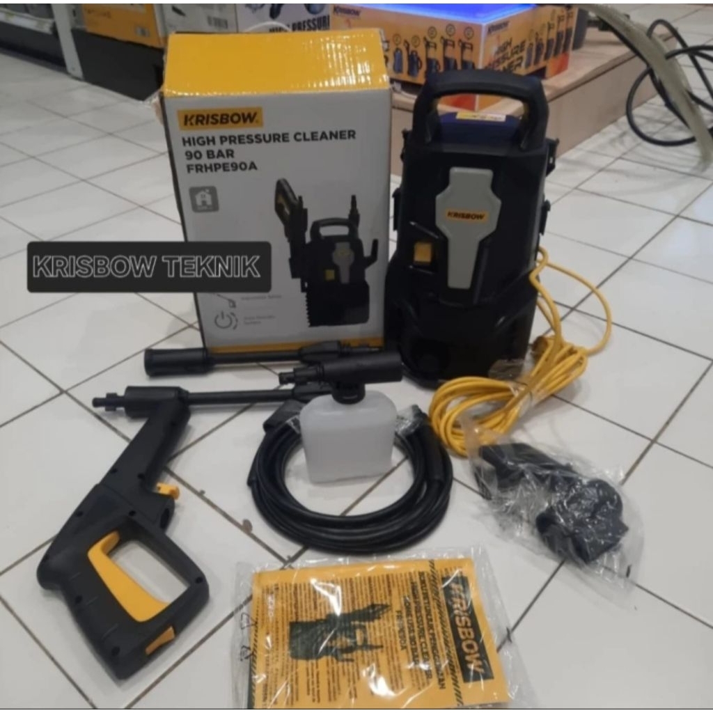 krisbow jet pressure high pressure cleaner