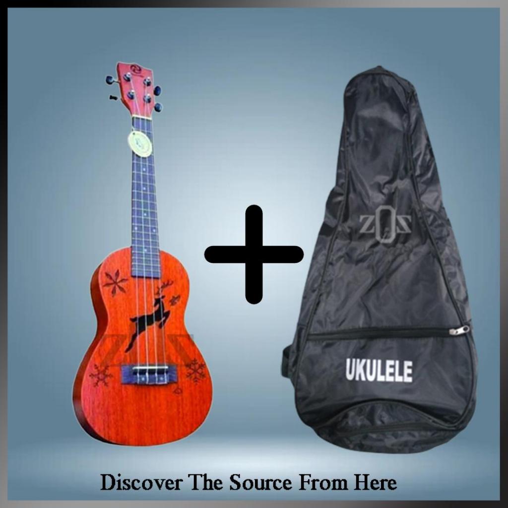 Ukulele Paladin Concert UK430C 23 Inch Softcase Capo Penjepit Gitar Senar Set