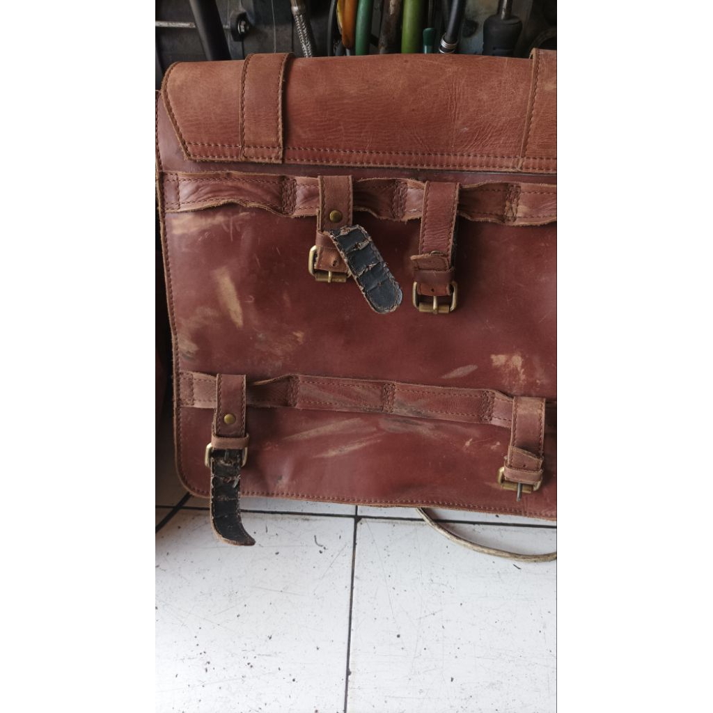 side bag motor klasik royal enfield