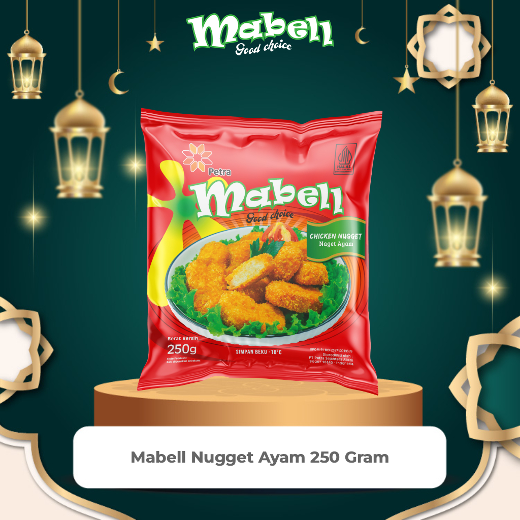 Mabell Nugget Ayam Ala Carte 250 Gram Promo