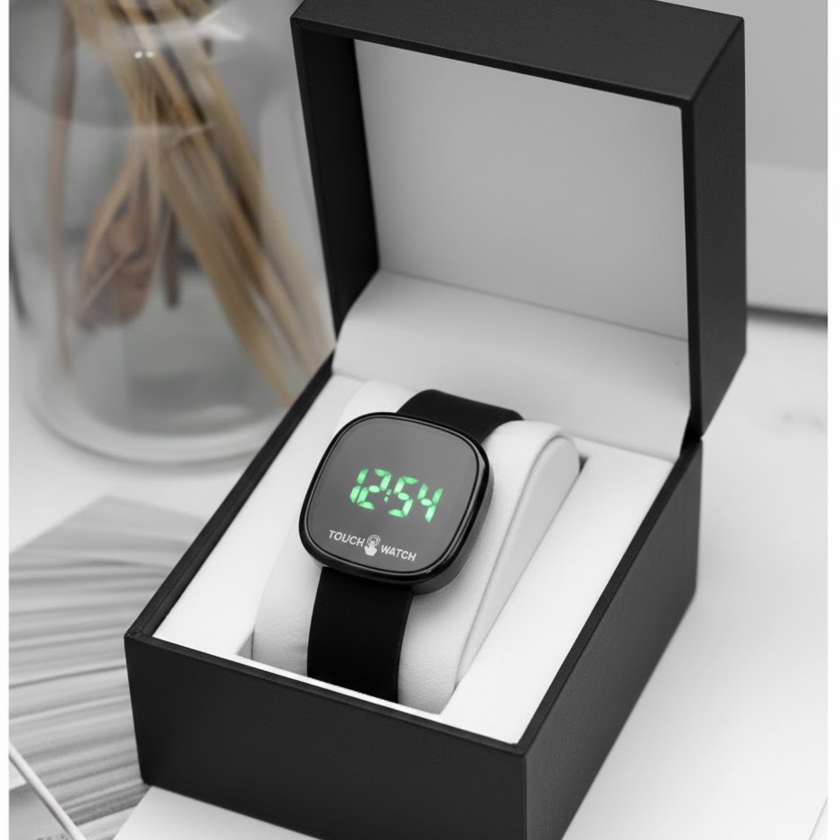 FREE BOX | jam tangan anak laki laki led anti air