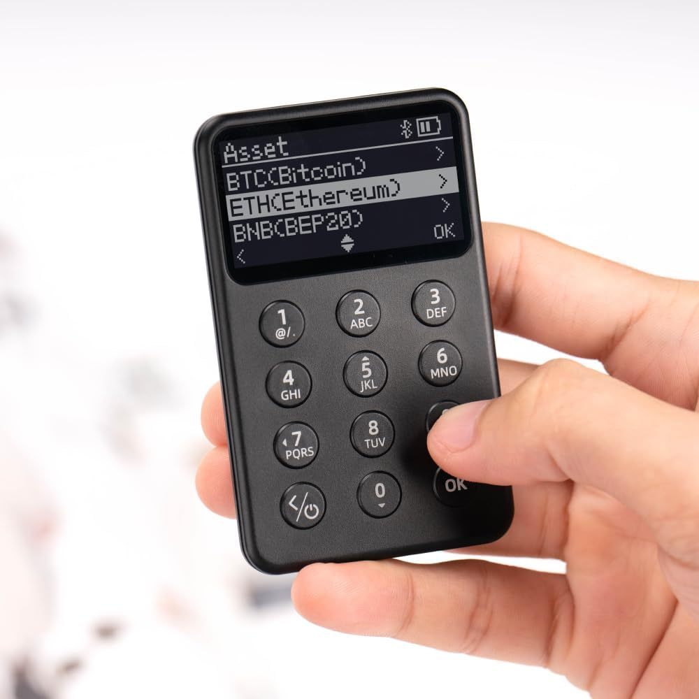SAFEPAL X1 CRYPTOCURRENCY HARDWARE WALLET DOMPET KRIPTO DIGITAL BLUETOOTH