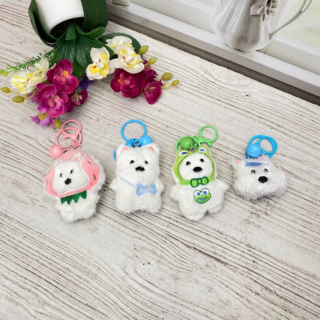 GANTUNGAN KUNCI BAG CHARM BERNARD BEAR CUSTOM GK-2008