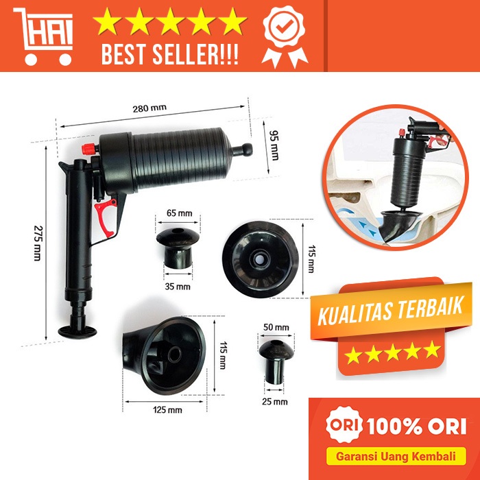 PEMBERSIH SALURAN MAMPET WASTAFEL MAMPET SALURAN ALAT SEDOT LUBANG MAMPET WASTAFEL WC KLOSET TOILET