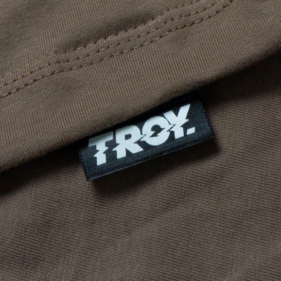 Troy Company Tshirt Maple Brown In Hyena - Kaos Lengan Pendek Kaos Coklat Maple MTD 2886
