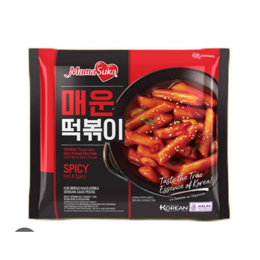 topokki mamasuka murah/makanan korea topokki