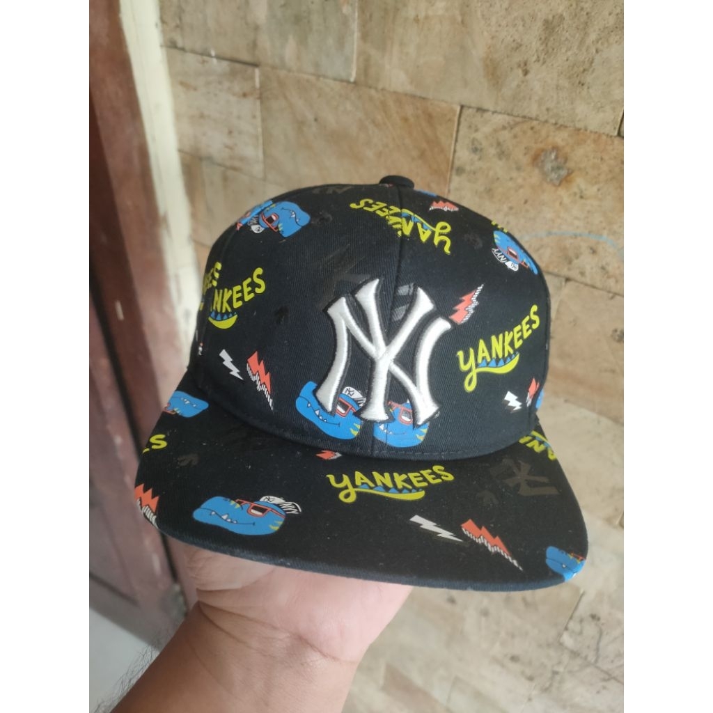 Topi Anak MLB NY Yankees Original Fashion Pria/Wanita