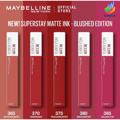 NEW ORIGINAL Maybelline Superstay Matte Ink Lipstick Lipcream Tahan Lama 100% Asli[ Luxelle Beauty ]