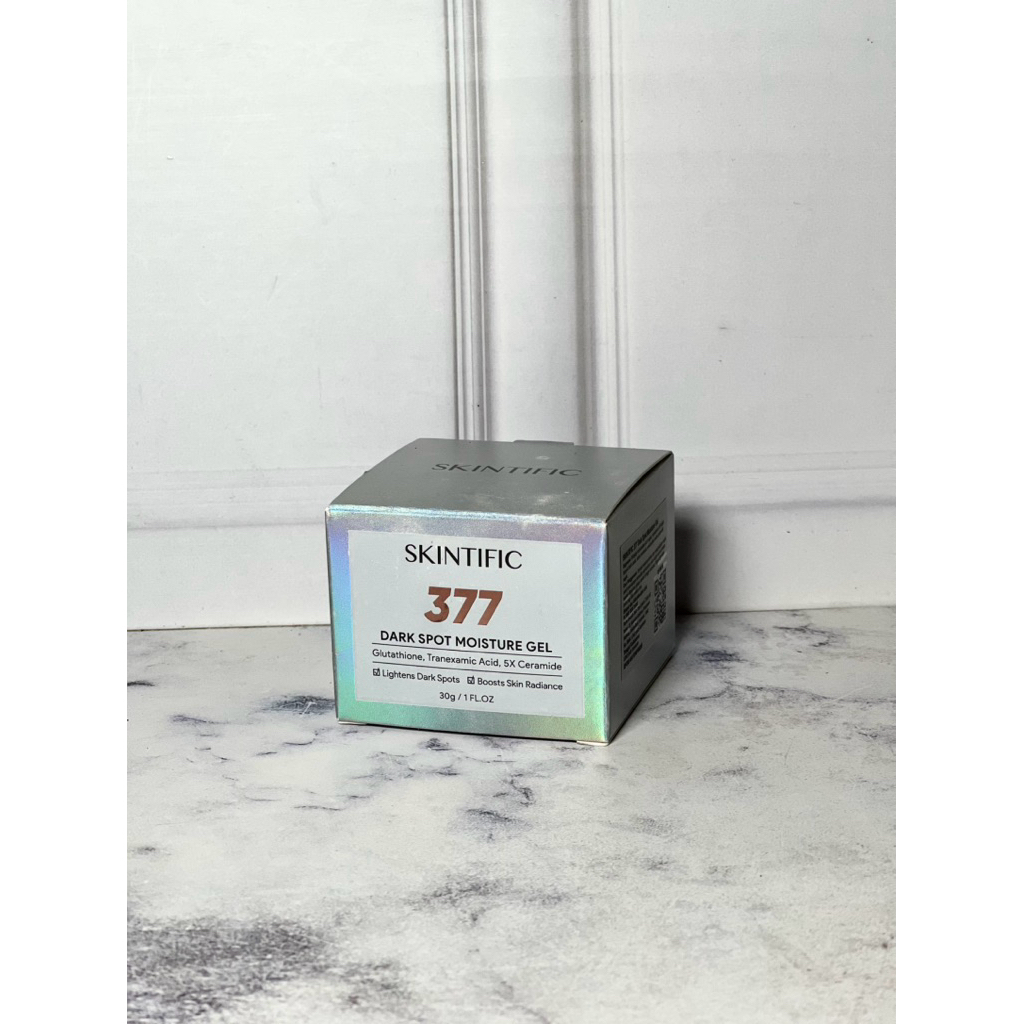 [PRELOVED ORI] SKINTIFIC - 377 Dark Spot Moisturizer Gel 30g - Krim Wajah Untuk Semua Jenis Kulit/Ku