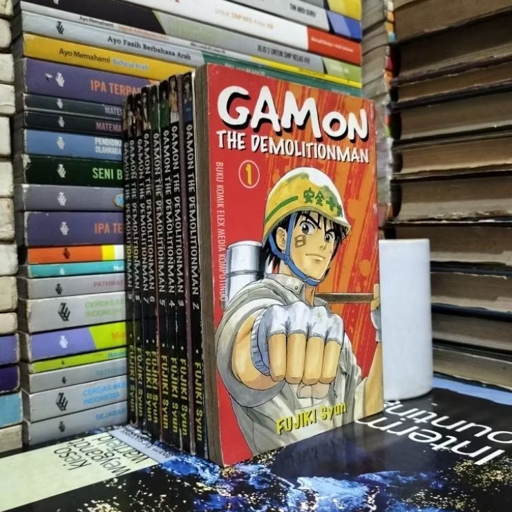 ORIGINAL KOMIK GAMON THE DEMOLITIONMAN 1-9 TAMAT
