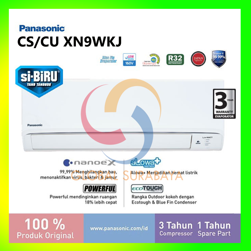 AC Panasonic CS/CU XN9WKJ Deluxe aLowa 1PK XN9WKJ XN9