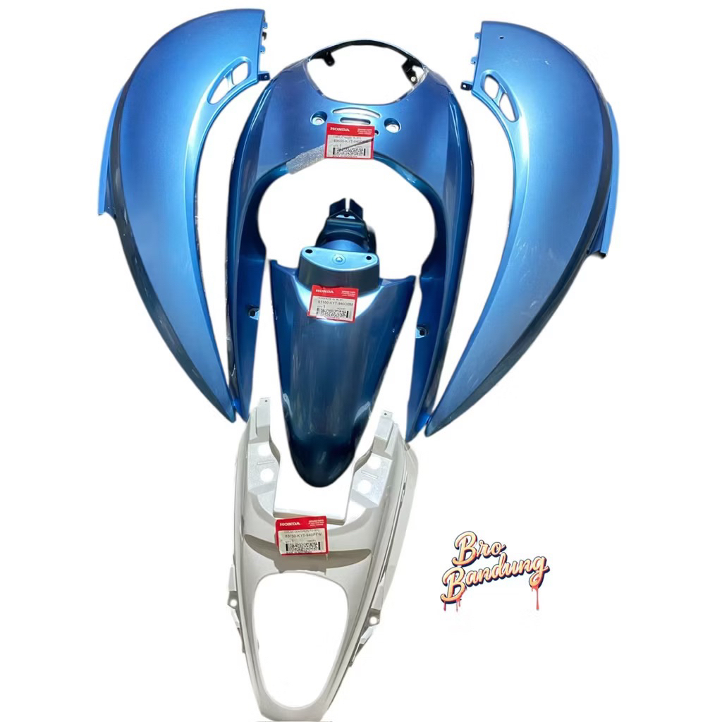 body halus set scoopy karbu biru telor asin tameng scoopy body scoopy