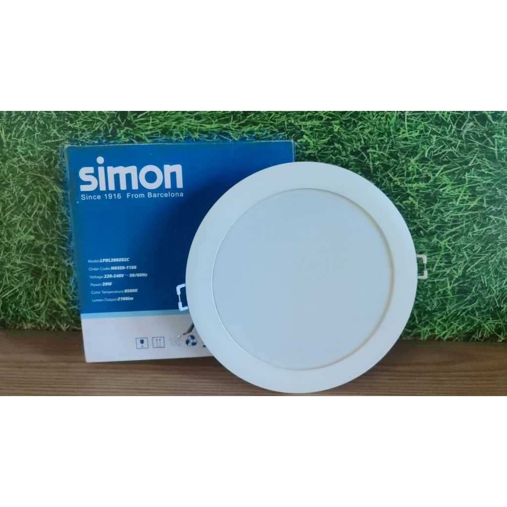 Lampu Led / Downlight LED / Lampu Panel SIMON 20-Watt Putih