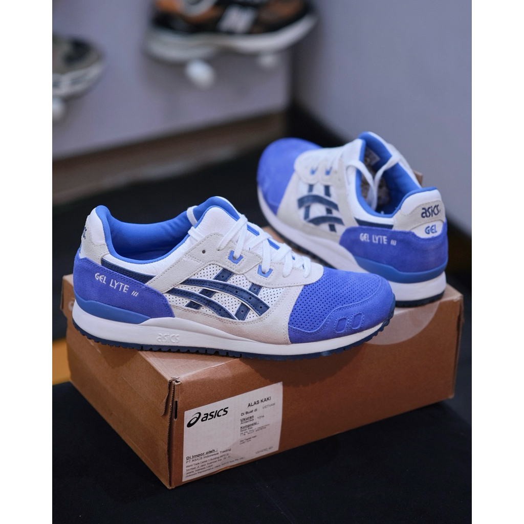 Asics Gel-Lyte III OG Sapphire/Indigo Blue 1201A762-401 (ORIGINAL BNIB)