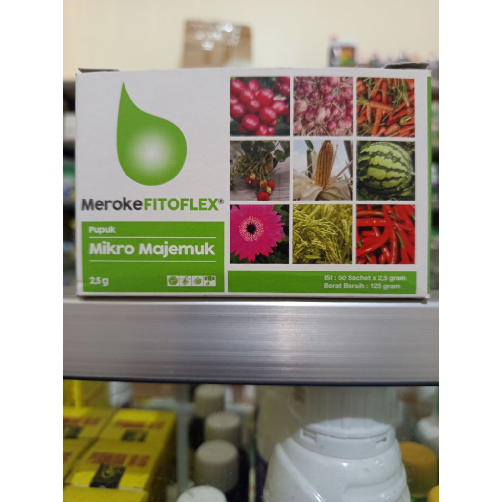 pupuk MEROKE FITOFLEX 2,5 g - 1 box (50pcs)