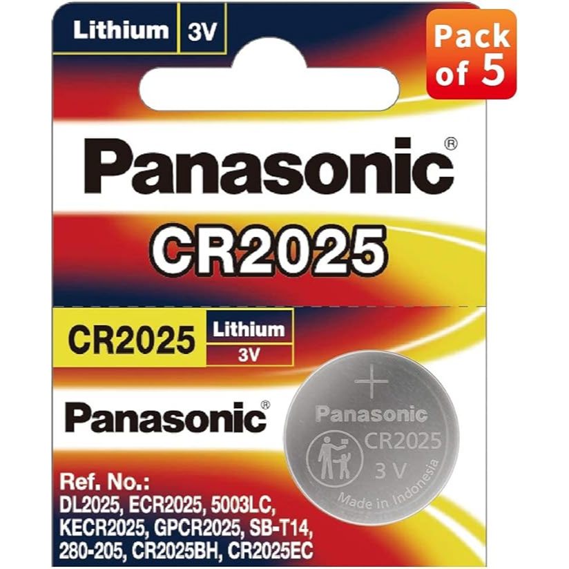 BATERAI PANASONIC CR2025 CR-2025 CR 2025 ORIGINAL