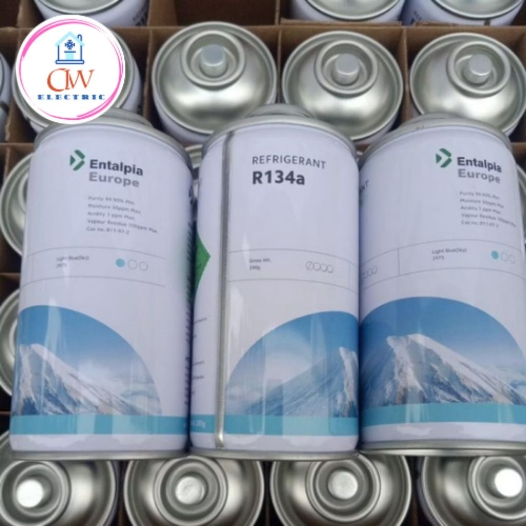klea gold & entalpia Europe HFC 134a/R134a/R134/R 134,refrigerant kaleng mobil/kulkas,harga/dus