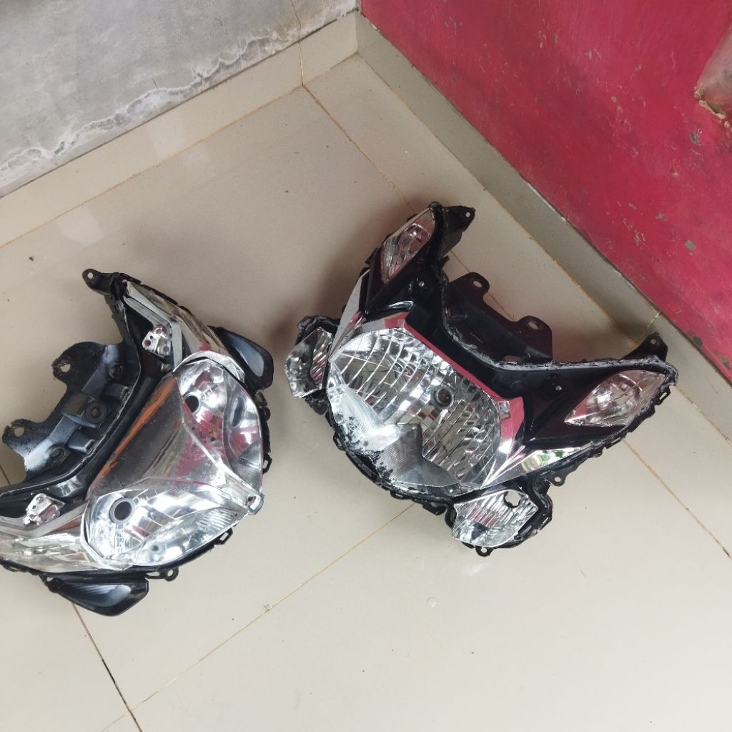 reflektor lampu depan (Tanpa mika) Yamaha Xeon karbu,Xeon rc ORIGINAL COPOTAN