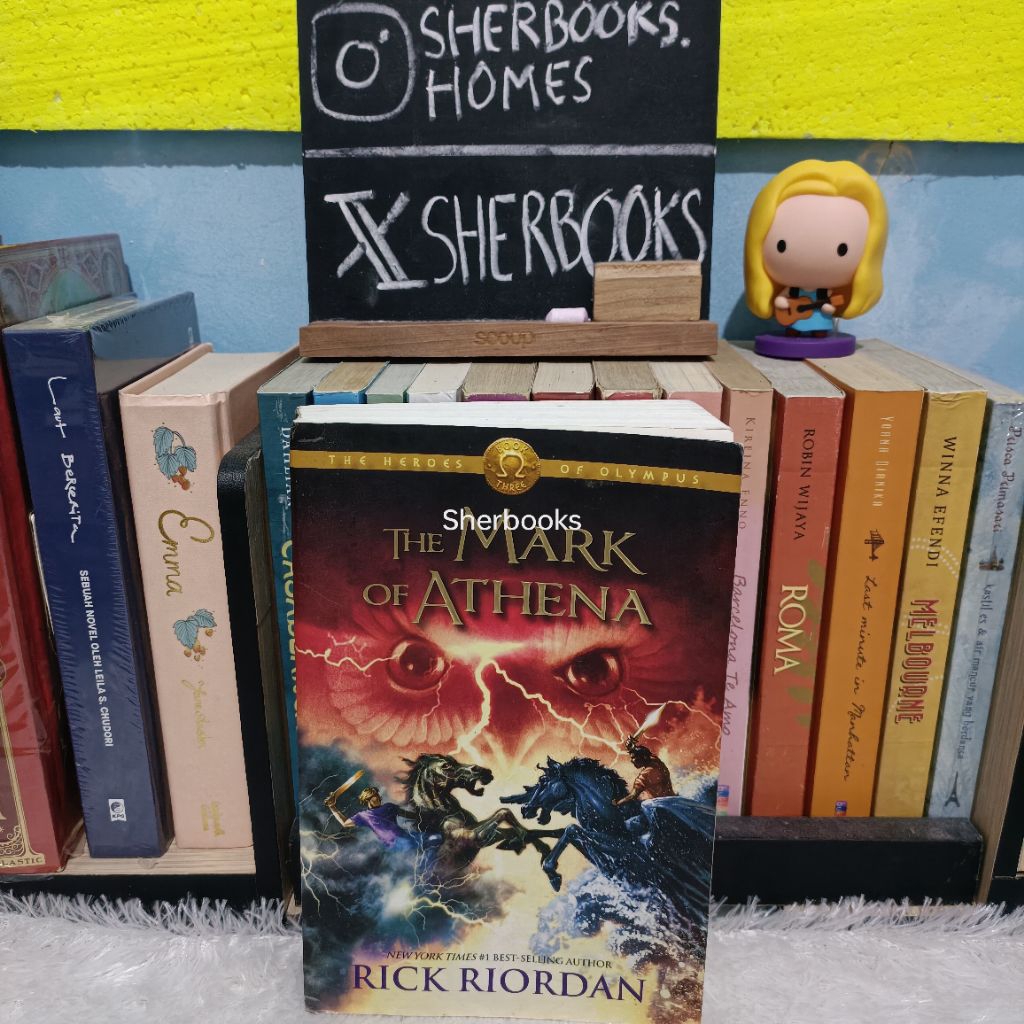 [PRELOVED ENG ORI] The Mark of Athena (The Heroes of Olympus #3) - Rick Riordan