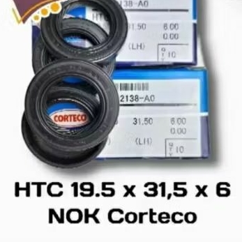 SEAL KREK AS GENIO SCOOPY BEAT DELUXE ( HTC 19.5X31.5X6) NOK ORIGINAL